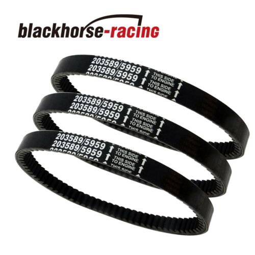 3pcs Go Kart Drive Belt 30 Series Replaces Manco 5959 Comet 203589 New 0.75"