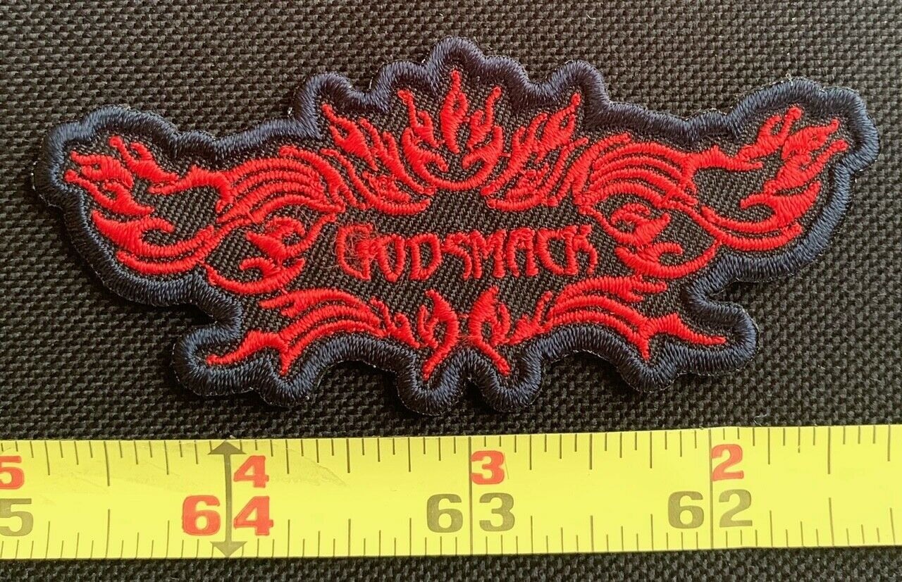Godsmack Rock Band Embroidered Iron On Hat Patch