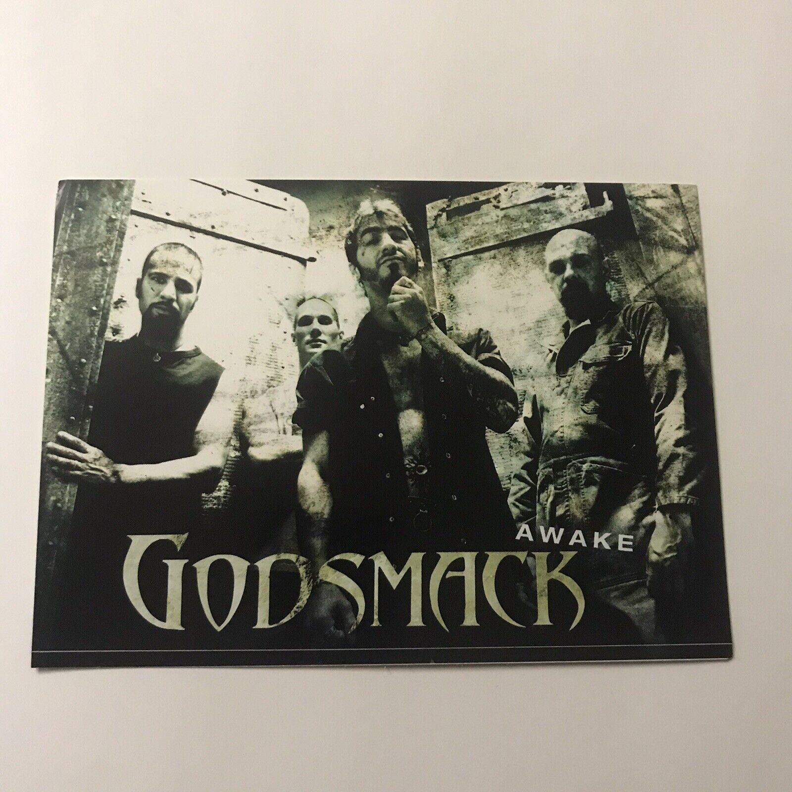 Godsmack Awake Promotional Album Release Sticker Car Decal Vintage 2000