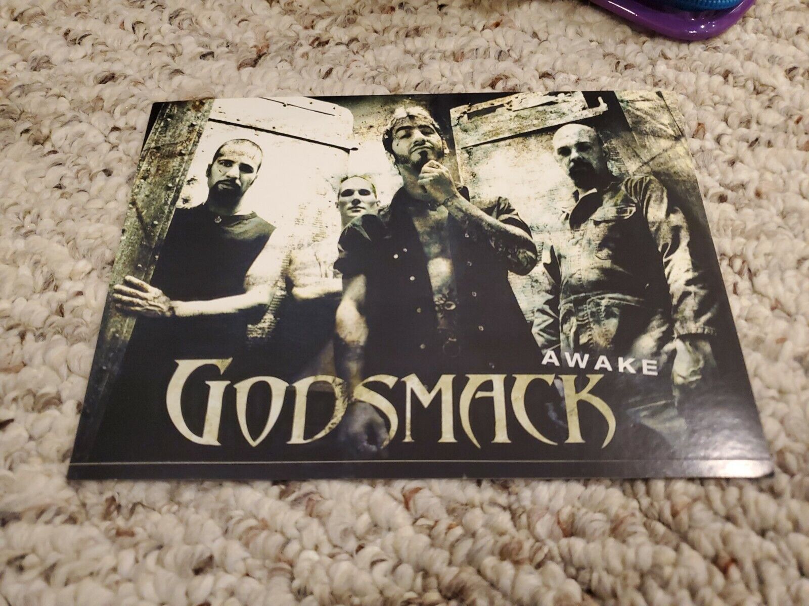 Vintage Godsmack Awake Promo Card 2000 7 X 5"