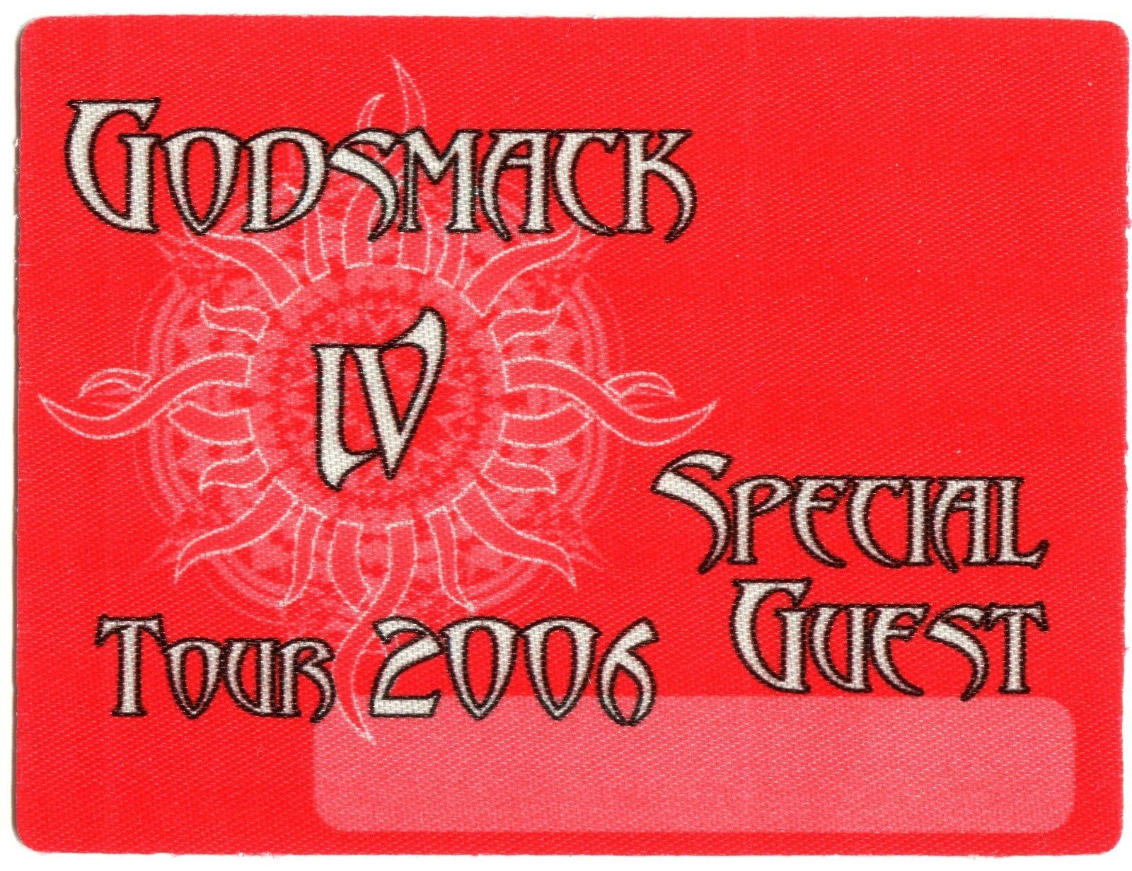 Godsmack 2006 Iv Concert Tour Backstage Pass!!! Authentic Original Otto #2