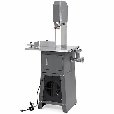 Professional Meat Cutting Band Saw With Built-in Grinder 3/4 Hp Motor Meatsaw