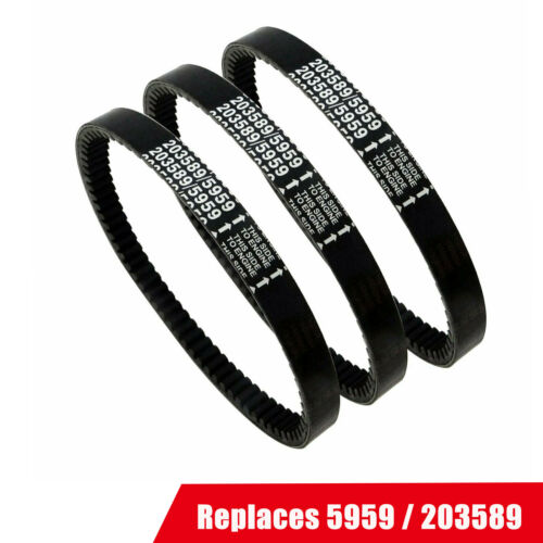 3x  Go Kart Drive Belt 30 Series Replaces Manco 5959 Comet 203589