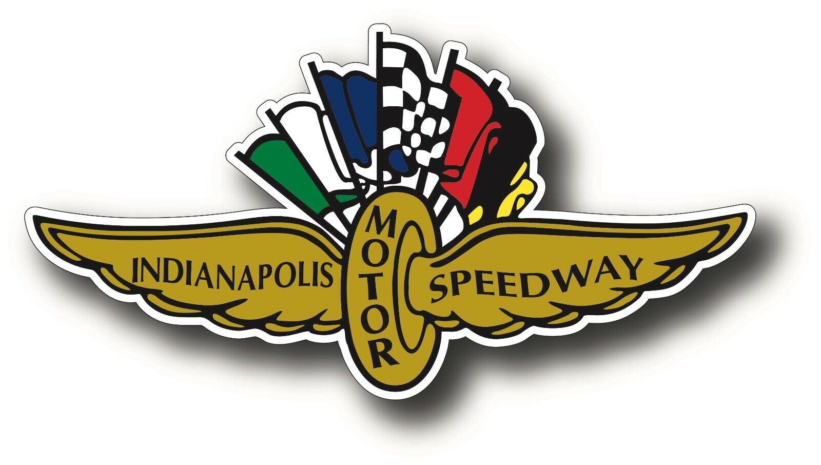 Indianapolis Motor Speedway 5"x 3" Sticker Motor Racing Indy 500 Sticker Decal