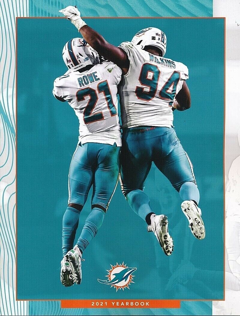Brand New 2021 Miami Dolphins Yearbook - Issued To Miami Dolphins Employees